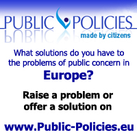 My projects: Public Policies Made by Citizens (Europe)