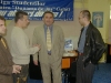 Dinu, Rectorul Emil Constantin si Laur   
