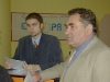 Radu Oprea si Rectorul Emil Constantin