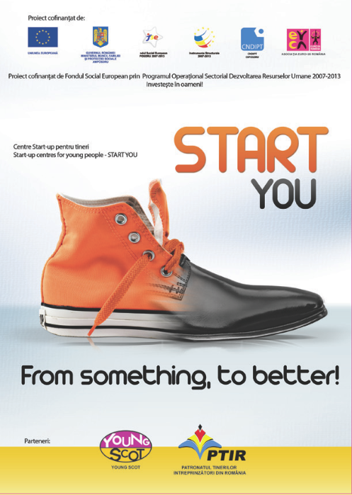 Centre start-up pentru tineri - START YOU